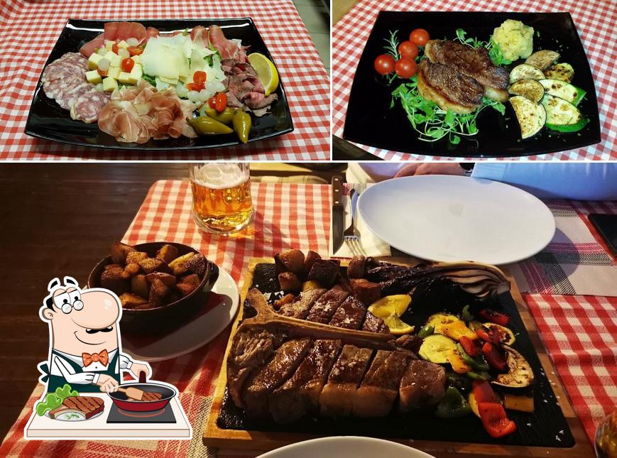 Ok Corral Pizzerija & Grill offre piatti di carne