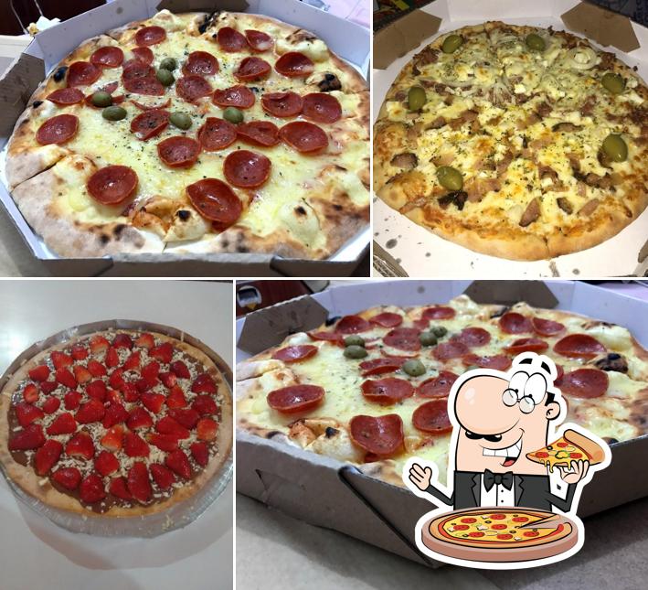 Experimente diversos estilos de pizza