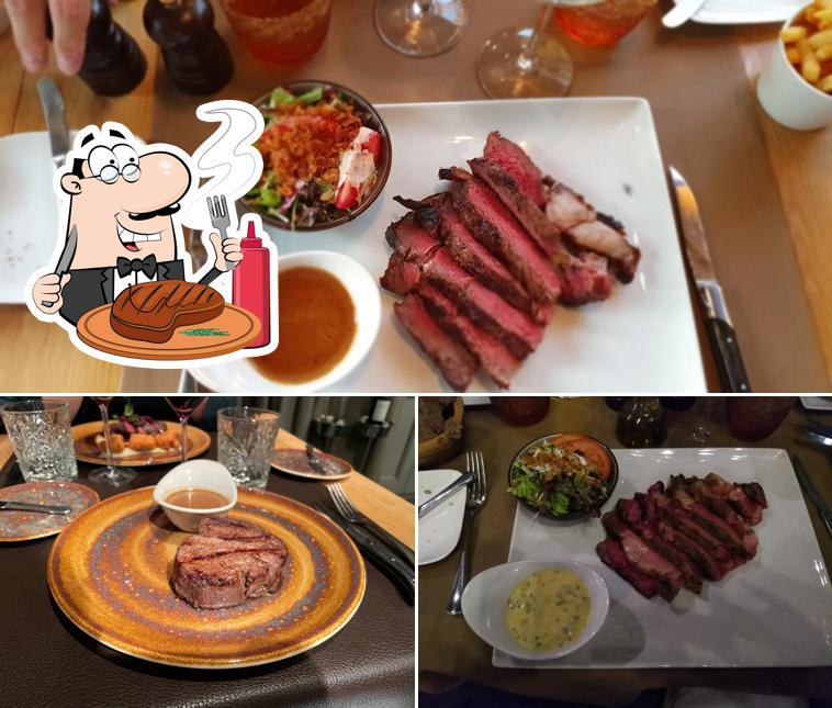 Prenez des plats à base de viande à Conviva Ristorante