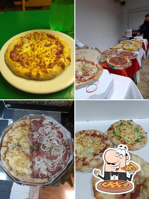 Experimente diferentes variedades de pizza