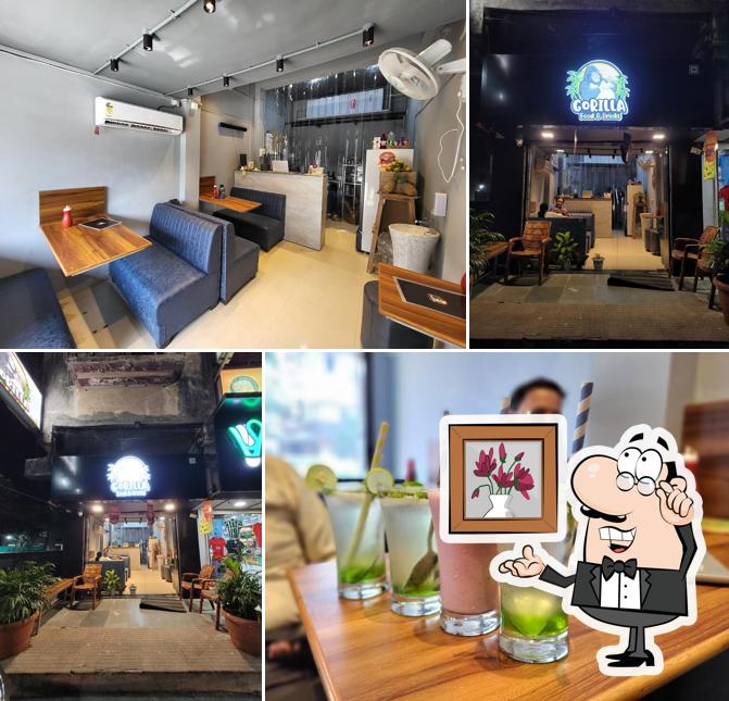 The interior of Gorilla food and drinks