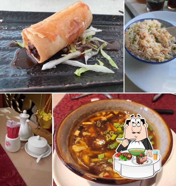 Zuppa calda e acida al China City Restaurant