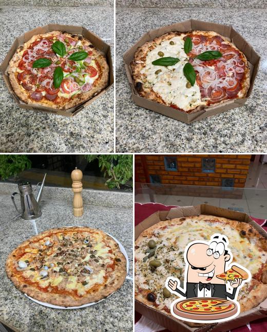 Experimente diferentes estilos de pizza
