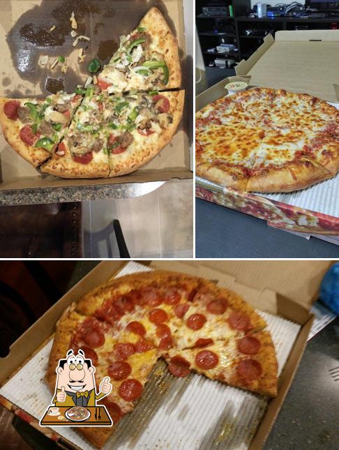 Try out pizza at Marco's Pizza