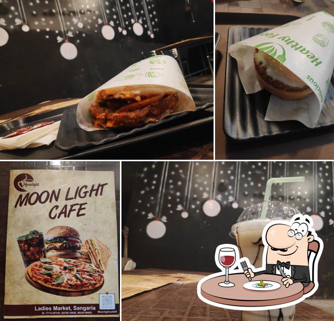 Food at Moonlight Cafe