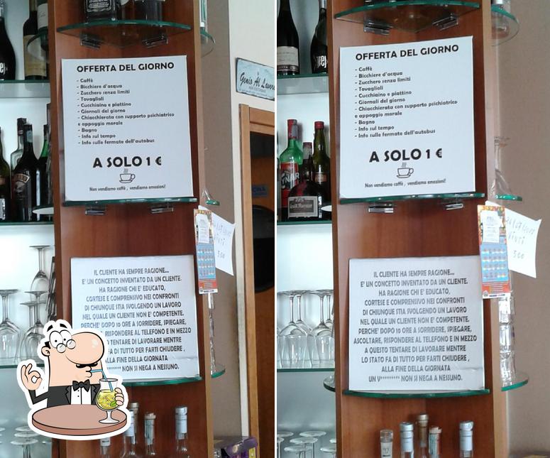 Scegliti un drink dal menu