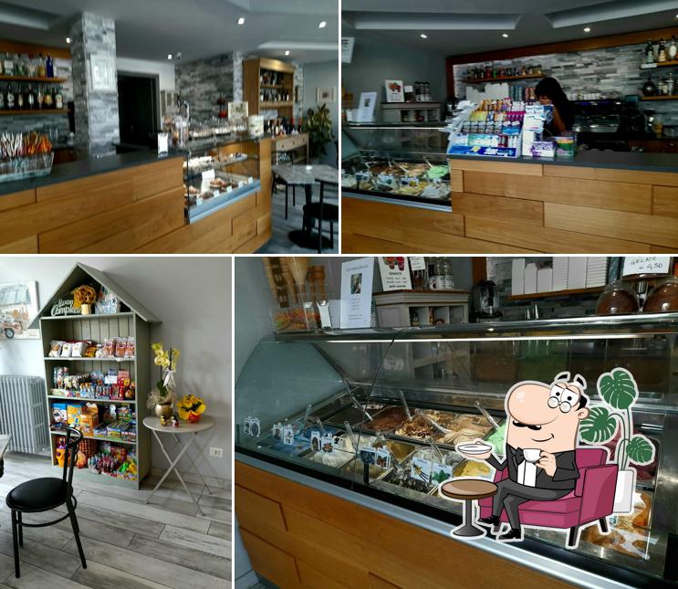 Dai un'occhiata agli interni di La Gelateria - La Caffetteria