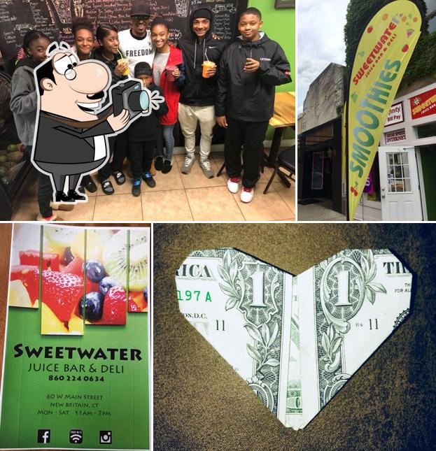 Sweetwater Juice Bar & Deli in New Britain Restaurant menu and reviews