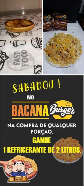 Comida em Bacana Burger