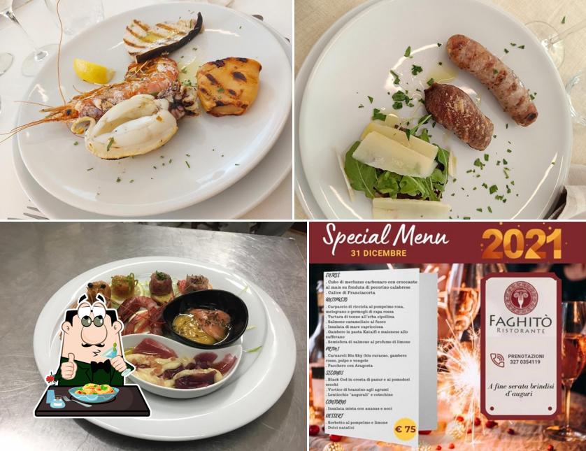 Cibo al Ristorante Faghitó