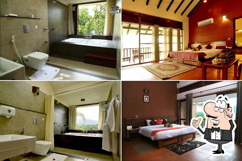 The interior of Wayanad Silverwoods Resorts