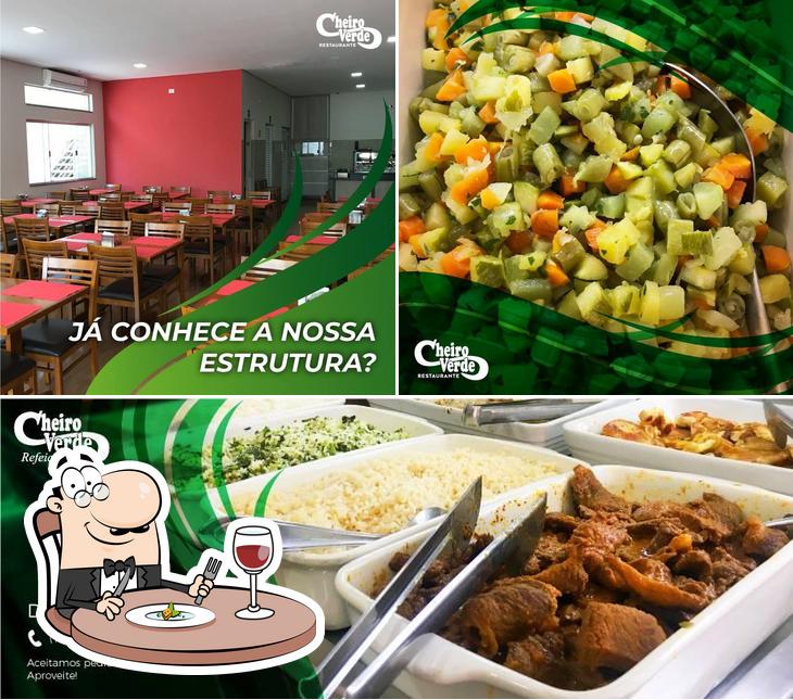 Check out the photo displaying food and interior at Cheiro Verde Restaurante