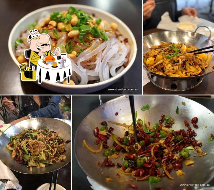 Food at Master Bowl Chinese Restaurant