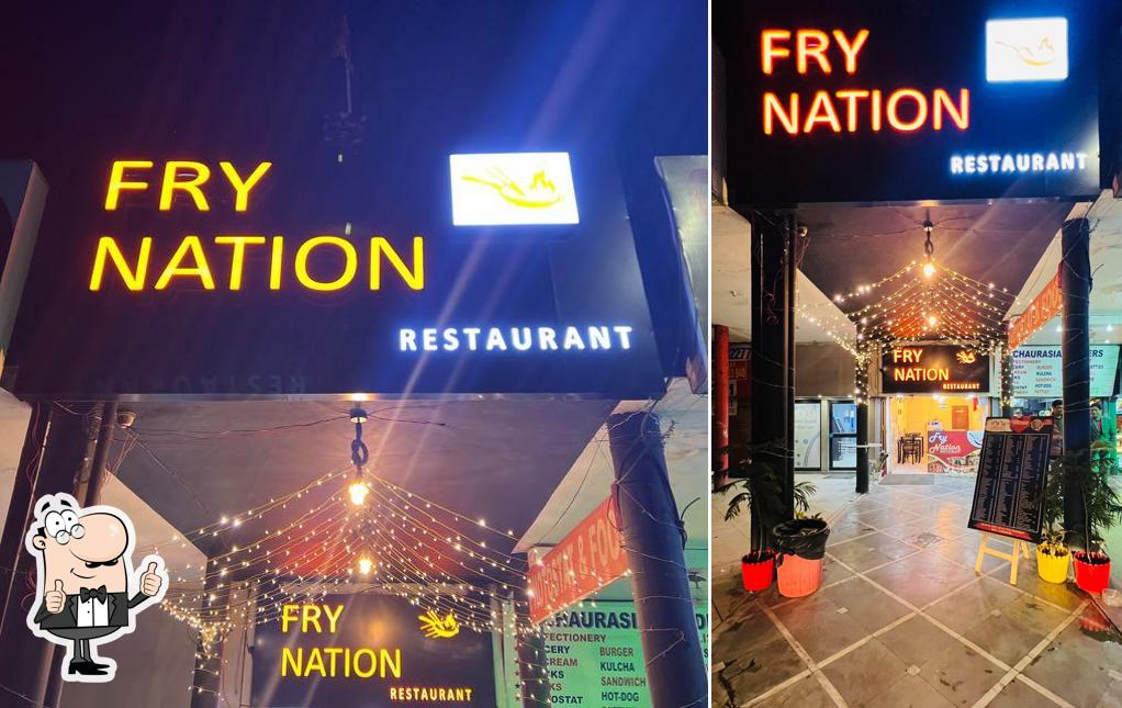 Look at this picture of Fry Nation Restaurant