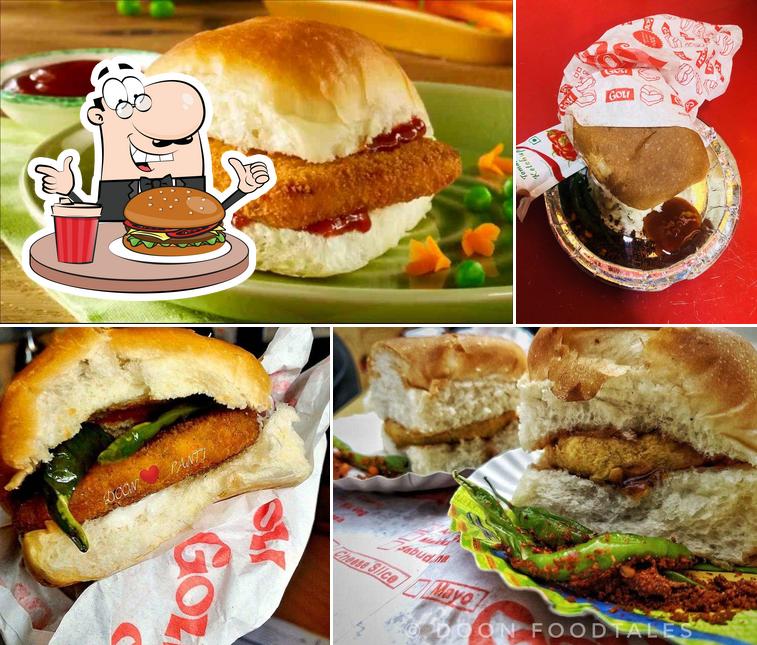 Goli Vada Pav No1’s burgers will suit a variety of tastes