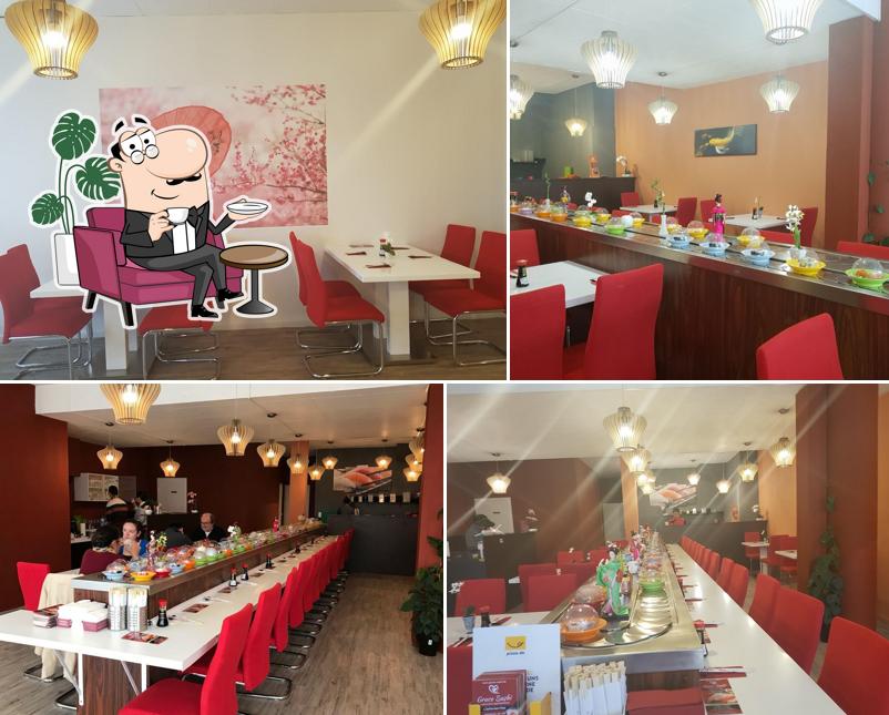 Découvrez l'intérieur de Grace Sushi