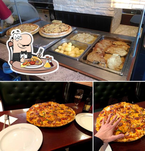 Попробуйте пиццу в "Röda Villan Pizzeria & Restaurang"