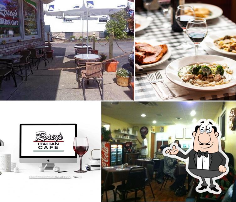 Rosey's Italian Cafe, 2133 Five Mile Line Rd in Rochester Restaurant