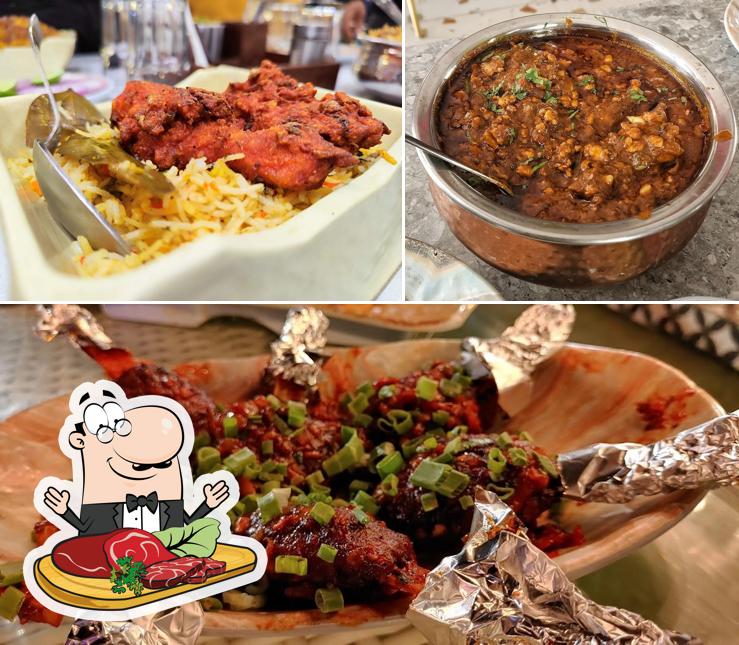 Meat meals are served at SARDARJI DA KITCHEN