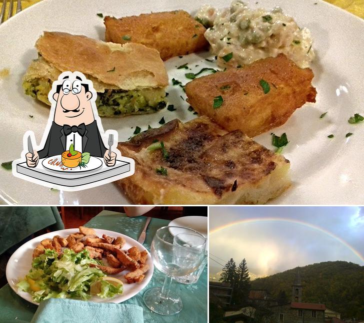 Ristorante Albergo Santo Spirito si caratterizza per la cibo e esterno