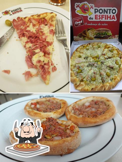 Escolha pizza no Esfiha Mix Pirajussara