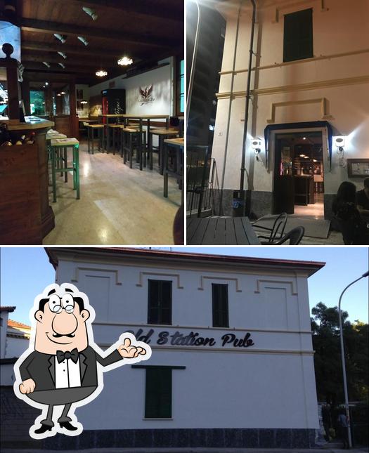 Gli interni di Old Station Pub