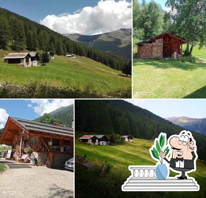 Gli esterni di Baita Socina