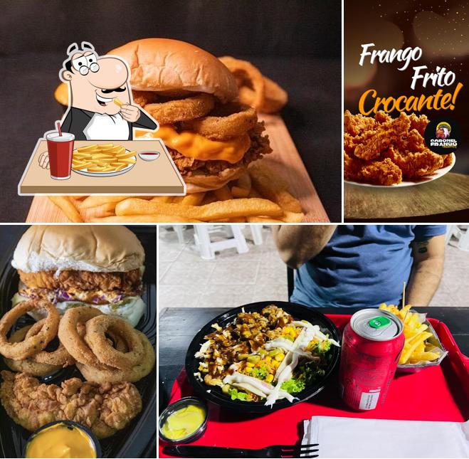 Batata frita em Coronel Frango Crocante