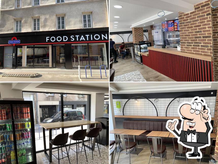 L'intérieur de Food Station Rouen