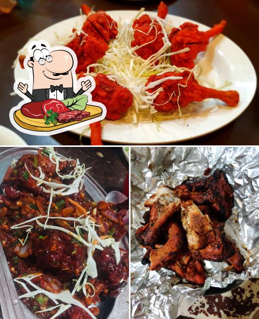 Kalyan Food Corner serves meat dishes