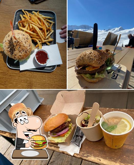 Hamburger à Sit Hütte
