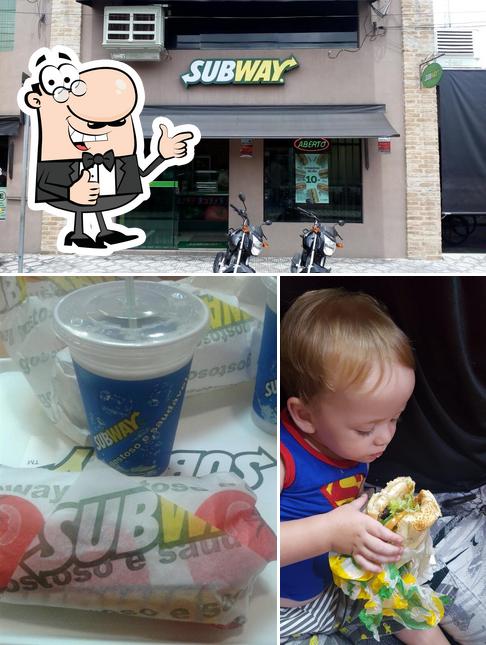 Look at the picture of Subway