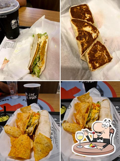 Comida em Taco Bell Shopping Piracicaba