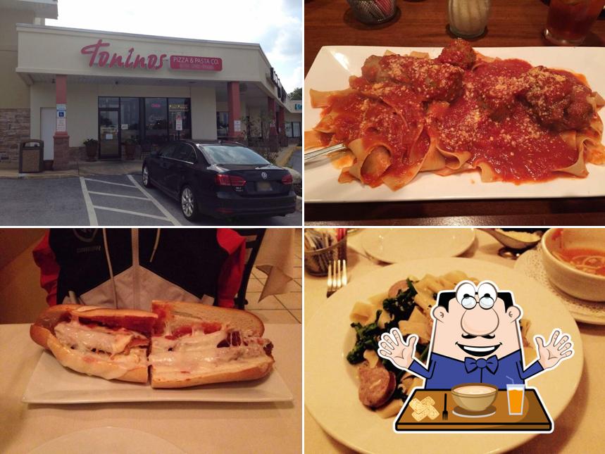 Toninos Pizza and Pasta Co in Malvern Restaurant menu and reviews
