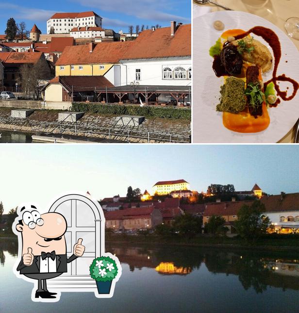 Gli esterni di Gostilna Ribič