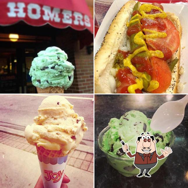 Homer's Restaurant & Ice Cream in Wilmette Restaurant menu and reviews