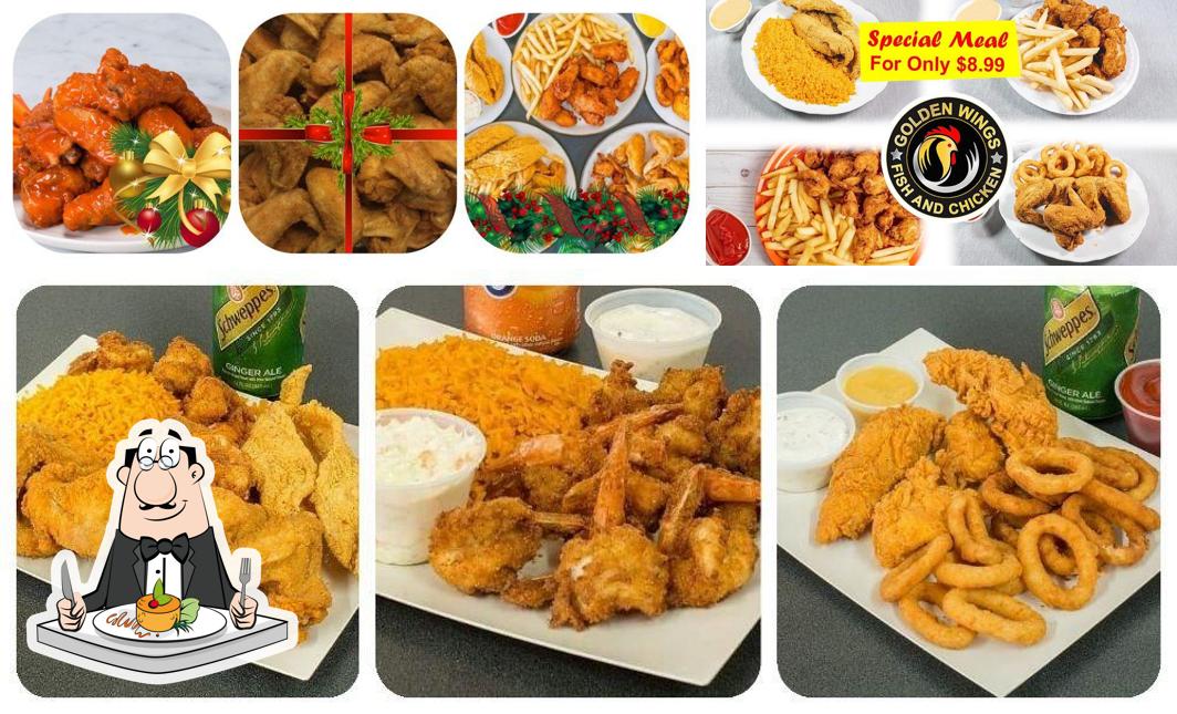 Golden Wings Fish And Chicken The Best Chicken In Town, 232 Springdale