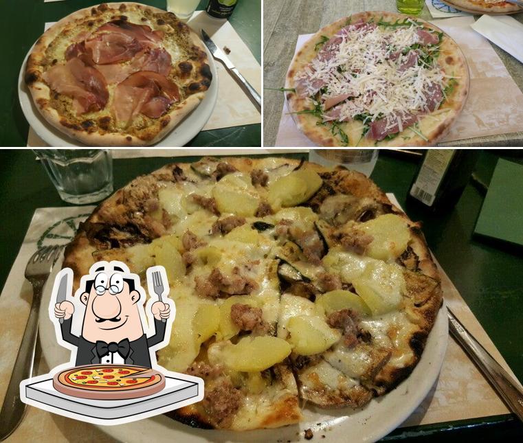 Ordina una pizza a Vecchia Taormina