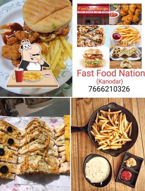 French fries at Fast Food Nation(Non-veg)