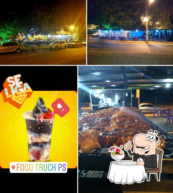 Food Truck PS Espetos oferece uma variedade de pratos doces