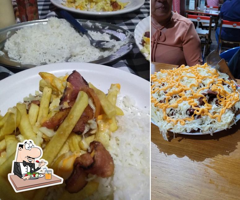 Comida em James Macarrão ao vivo