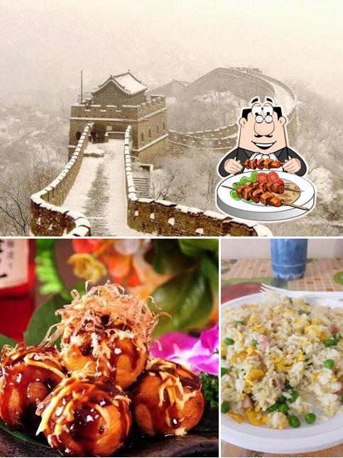 La immagine della cibo e esterno di La Grande Muraglia Gastronomia Cinese