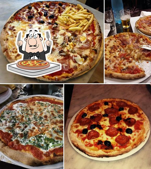 Try out pizza at Sherlock Holmes Ristorante Pizzeria