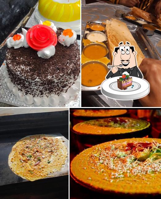 Chocolate cake at Swagat Tiffin Center