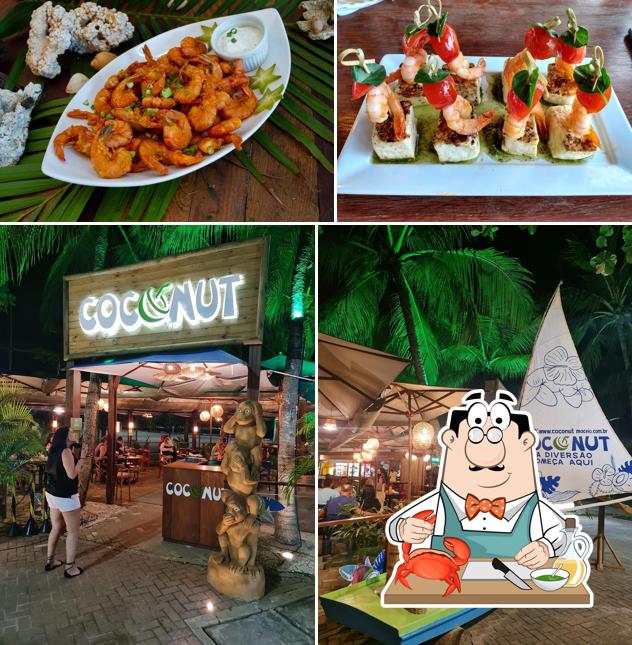 Experimente frutos do mar no Coconut Maceió - Bar e Restaurante