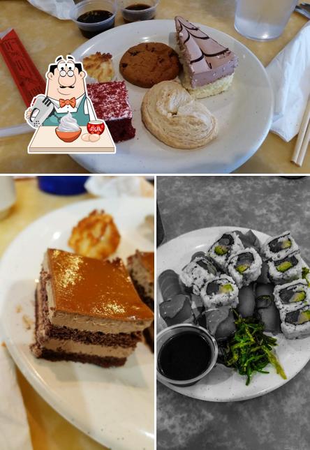 "Hibachi Grill and Supreme Buffet" представляет гостям большой выбор сладких блюд
