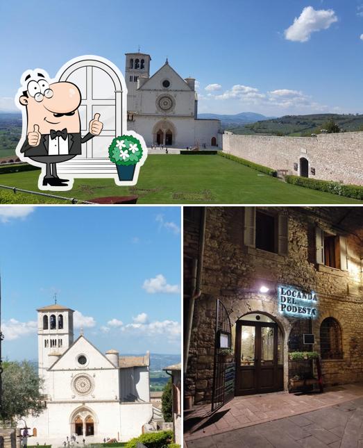 Goditi la vista dagli esterni di Ristorante Locanda del Podestà