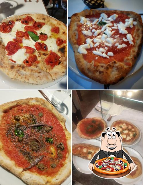 A Pizzarìa T'Aggio Vuluto Bene, puoi ordinare una bella pizza