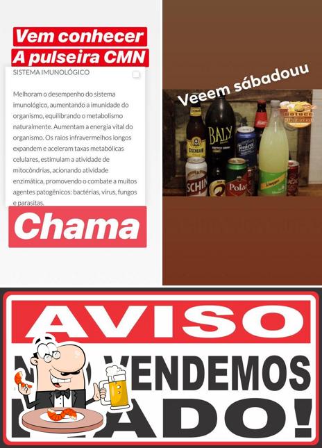 Você pode tomar uma tulipa de cerveja leve ou escura