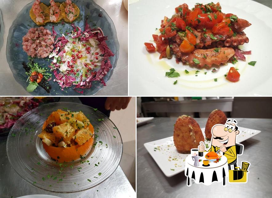 Platti al Trattoria D'Agata